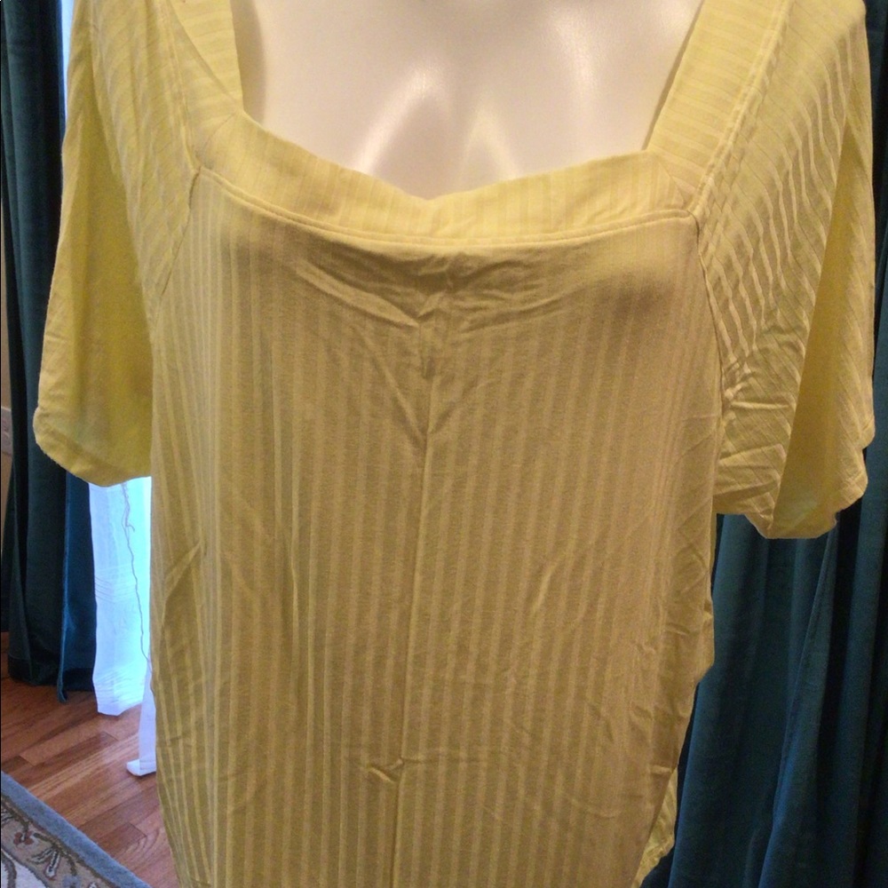 Love fire square neck top